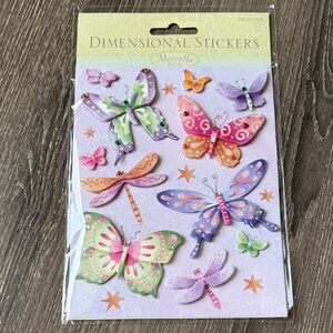 ❤️$4 Marcella by Kay Butterflies and Dimensional Stickers